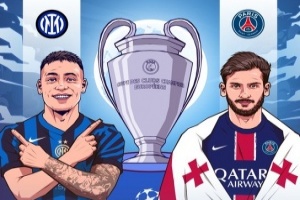 DeepSeek预测欧冠冠军：国米2-1或1-0巴黎，时隔15年再次夺冠！